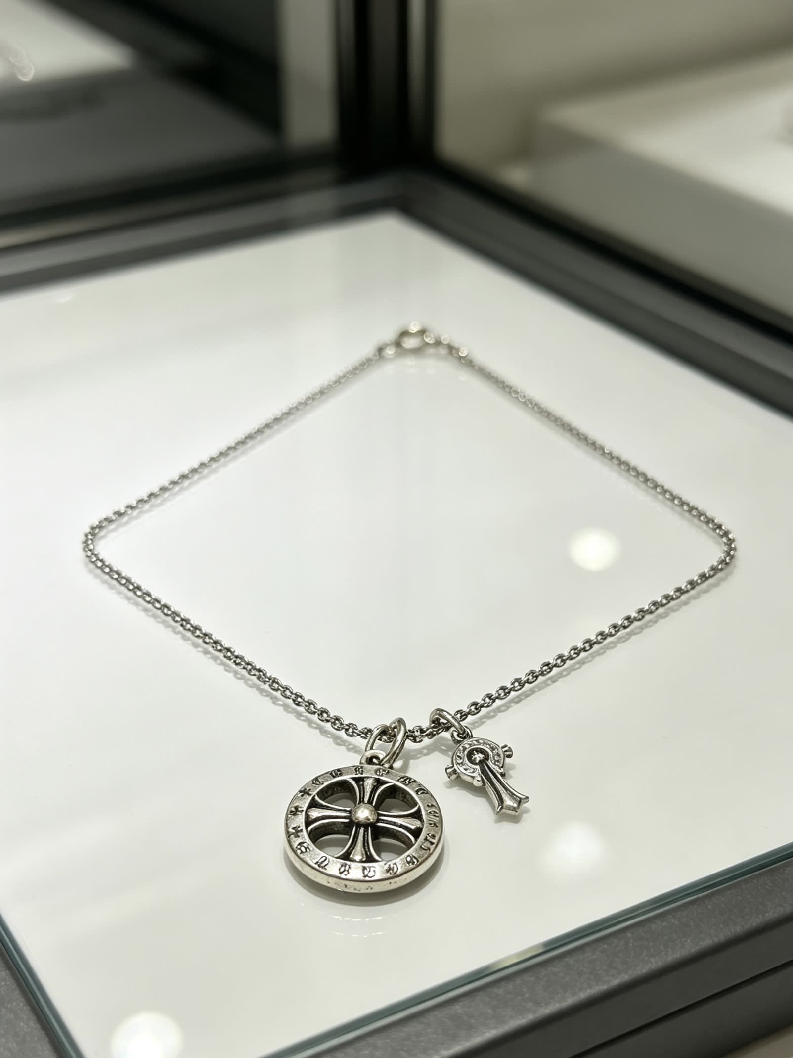 Chrome Hearts Aurelius Sterling Silver Necklace